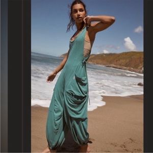 Free People Infinity Onesie Vintage Green